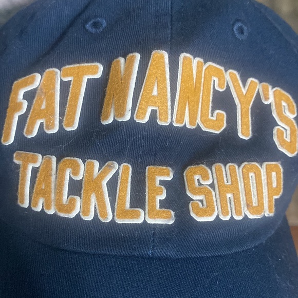 Ron Swanson Tee M w Keychain &Fat Nancy’s tackle shop🧢 - Picture 8 of 14